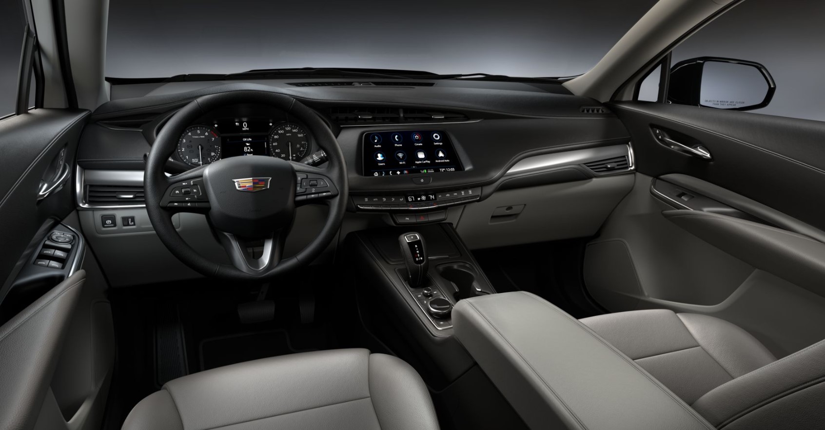 2019 Cadillac XT4 Gray Interior